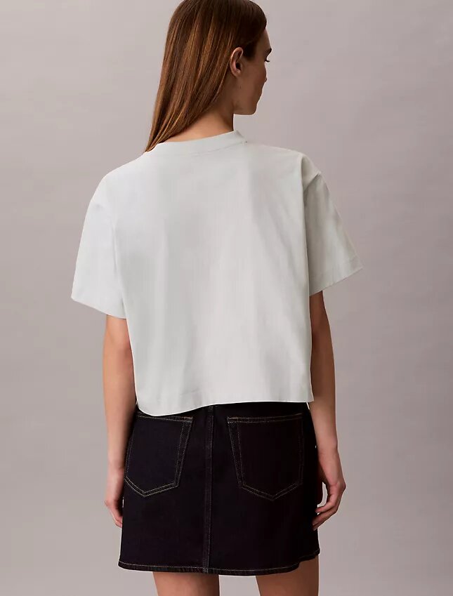 Camiseta holgada con gráfico del logotipo Camiseta holgada con gráfico del logotipo