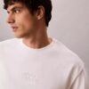 Camiseta holgada con gráfico del logotipo de 1989 bordado Camiseta holgada con gráfico del logotipo de 1989 bordado
