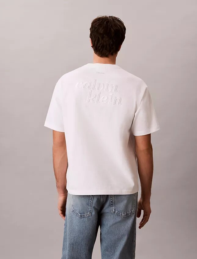 Camiseta holgada con gráfico del logotipo de 1989 bordado Camiseta holgada con gráfico del logotipo de 1989 bordado