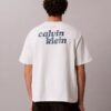 Camiseta holgada con gráfico del logotipo de 1989 bordado Camiseta holgada con gráfico del logotipo de 1989 bordado
