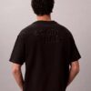 Camiseta holgada con gráfico del logotipo de 1989 bordado Camiseta holgada con gráfico del logotipo de 1989 bordado