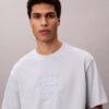 Camiseta holgada con gráfico del logotipo del emblema