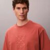 Camiseta holgada con gráfico del logotipo del emblema