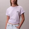 Camiseta holgada con logotipo bordado Camiseta holgada con logotipo bordado