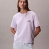 Camiseta holgada con logotipo bordado Camiseta holgada con logotipo bordado