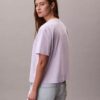 Camiseta holgada con logotipo bordado Camiseta holgada con logotipo bordado