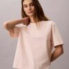 Camiseta holgada con logotipo estándar Camiseta holgada con logotipo estándar