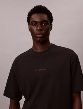 Camiseta holgada con Micro Logo