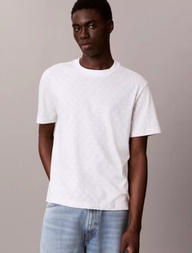 Camiseta holgada con Monogram integral