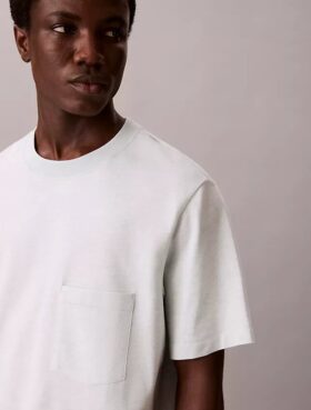 Camiseta holgada de mezcla de algodón