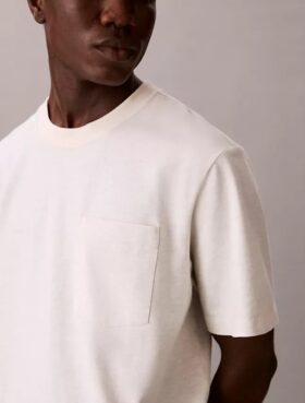 Camiseta holgada de mezcla de algodón