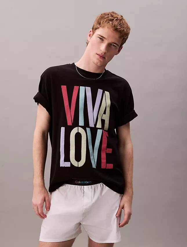 Camiseta holgada «Pride Viva Love» de Marc Hundley Camiseta holgada «Pride Viva Love» de Marc Hundley