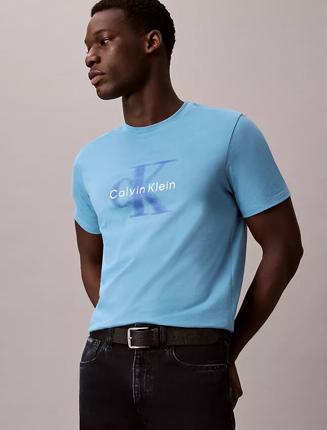 Camiseta Monólogo con efecto de movimiento difuminado Camiseta Monólogo con efecto de movimiento difuminado