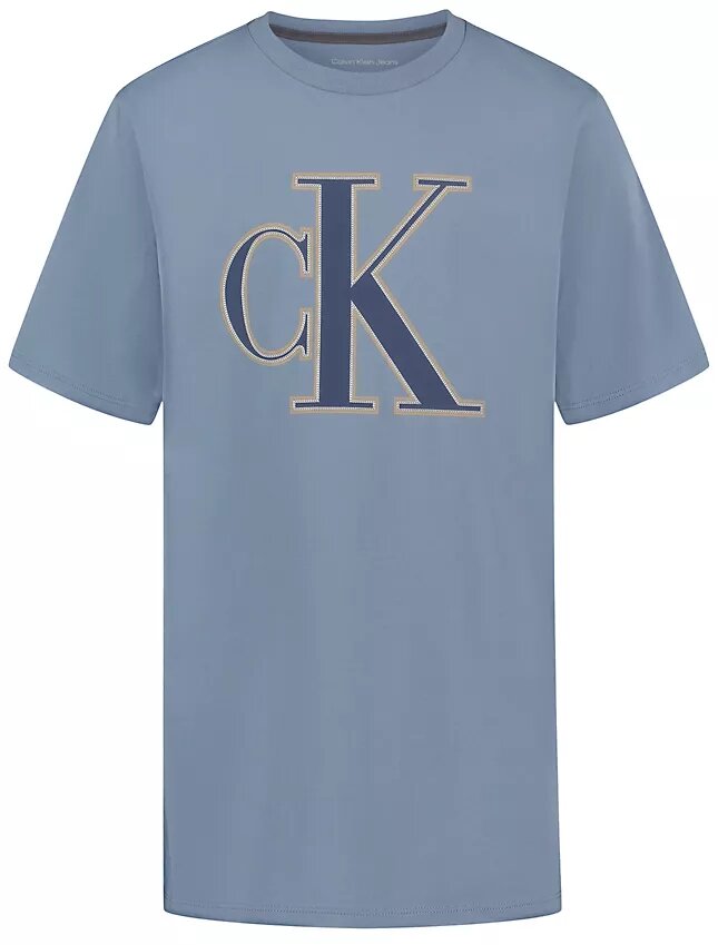 Camiseta para niños con logotipo Monogram en punto de cadeneta Camiseta para niños con logotipo Monogram en punto de cadeneta