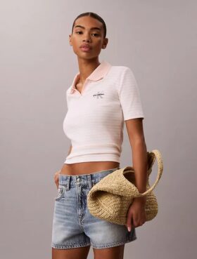 Camiseta polo de rayas Monólogo