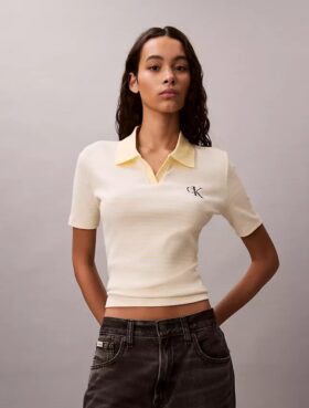 Camiseta polo de rayas Monólogo