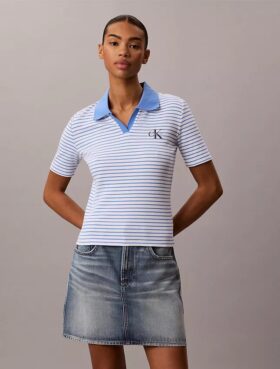 Camiseta polo de rayas Monólogo