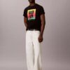Camiseta sencilla con bloque del logotipo del Orgullo Camiseta sencilla con bloque del logotipo del Orgullo