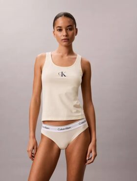 Camiseta sin mangas de algodón elástico Cotton Stretch Camiseta sin mangas de algodón elástico Cotton Stretch