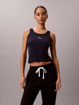 Camiseta sin mangas de algodón elástico Cotton Stretch Camiseta sin mangas de algodón elástico Cotton Stretch