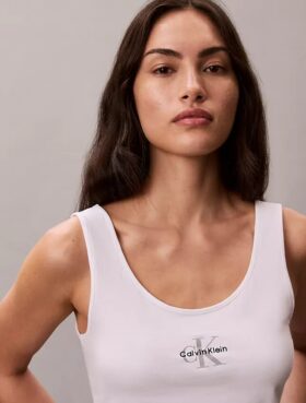 Camiseta sin mangas de algodón elástico Cotton Stretch Camiseta sin mangas de algodón elástico Cotton Stretch