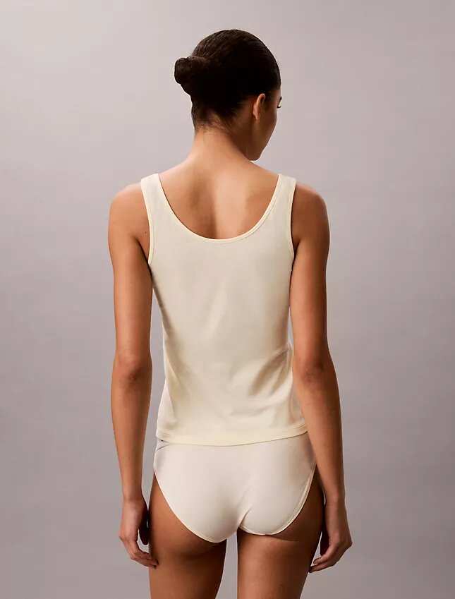 Camiseta sin mangas de algodón elástico Cotton Stretch Camiseta sin mangas de algodón elástico Cotton Stretch