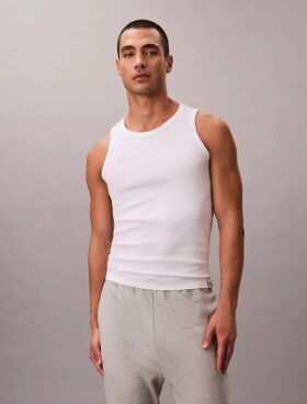 Camiseta sin mangas de algodón elástico para dormir Camiseta sin mangas de algodón elástico para dormir