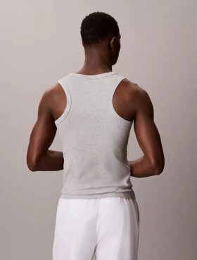 Camiseta sin mangas de algodón elástico para dormir Camiseta sin mangas de algodón elástico para dormir