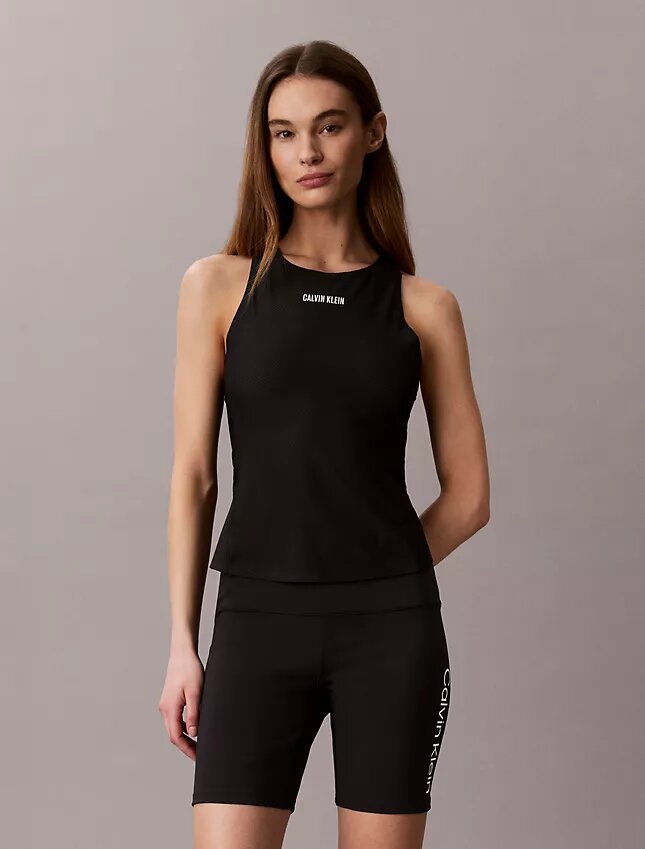 Camiseta sin mangas de malla elástica Intense Power Camiseta sin mangas de malla elástica Intense Power