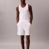 Camiseta sin mangas de mezcla de Cotton Stretch, paquete de 3 Camiseta sin mangas de mezcla de Cotton Stretch, paquete de 3