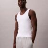 Camiseta sin mangas de mezcla de Cotton Stretch, paquete de 3 Camiseta sin mangas de mezcla de Cotton Stretch, paquete de 3