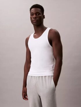 Camiseta sin mangas de mezcla de Cotton Stretch, paquete de 3 Camiseta sin mangas de mezcla de Cotton Stretch, paquete de 3