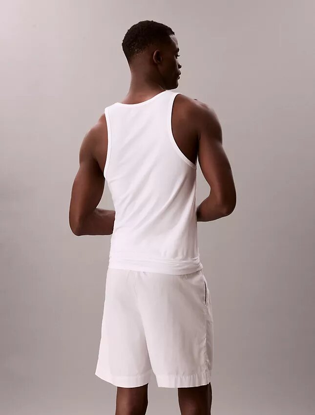 Camiseta sin mangas de mezcla de Cotton Stretch, paquete de 3 Camiseta sin mangas de mezcla de Cotton Stretch, paquete de 3