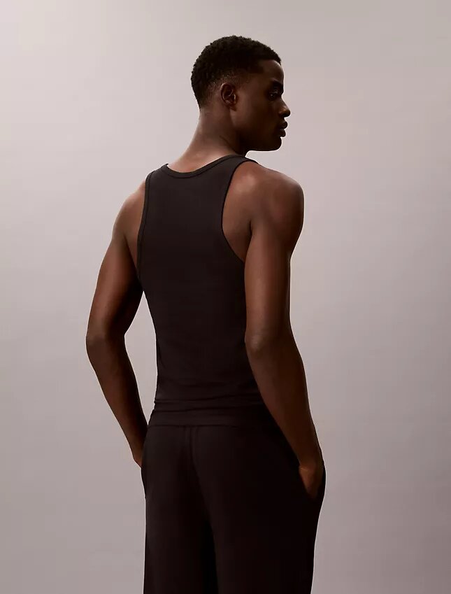 Camiseta sin mangas de mezcla de Cotton Stretch, paquete de 3 Camiseta sin mangas de mezcla de Cotton Stretch, paquete de 3