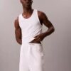 Camiseta sin mangas de mezcla de Cotton Stretch, paquete de 3 Camiseta sin mangas de mezcla de Cotton Stretch, paquete de 3