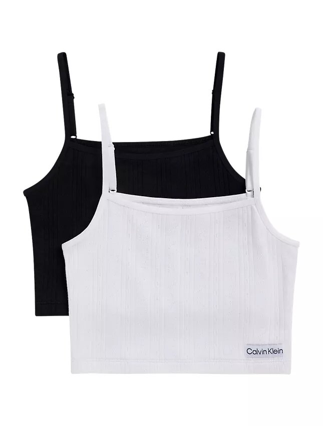 Camisola con logotipo y tejido acanalado, paquete de 2 Camisola con logotipo y tejido acanalado, paquete de 2