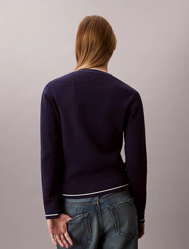Cardigan de punto trenzado Monologo Cardigan de punto trenzado Monologo