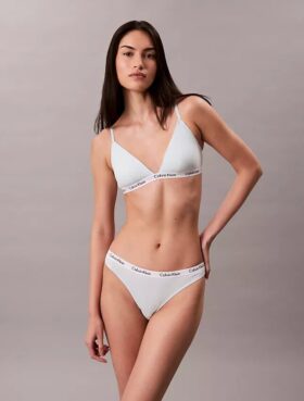 Carousel Cotton Stretch Rib Bikini, paquete de 3