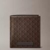 Cartera doble con emblema