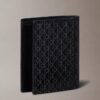 Cartera doble con emblema Cartera doble con emblema