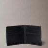 Cartera doble con logotipo en relieve Cartera doble con logotipo en relieve