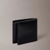 Cartera doble con logotipo en relieve y tarjetero Cartera doble con logotipo en relieve y tarjetero