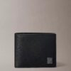 Cartera doble con logotipo y compartimento para monedas Cartera doble con logotipo y compartimento para monedas