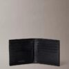 Cartera doble con logotipo y compartimento para monedas Cartera doble con logotipo y compartimento para monedas