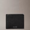 Cartera plegable con logotipo en relieve metalizado Cartera plegable con logotipo en relieve metalizado
