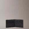 Cartera plegable con logotipo en relieve metalizado Cartera plegable con logotipo en relieve metalizado