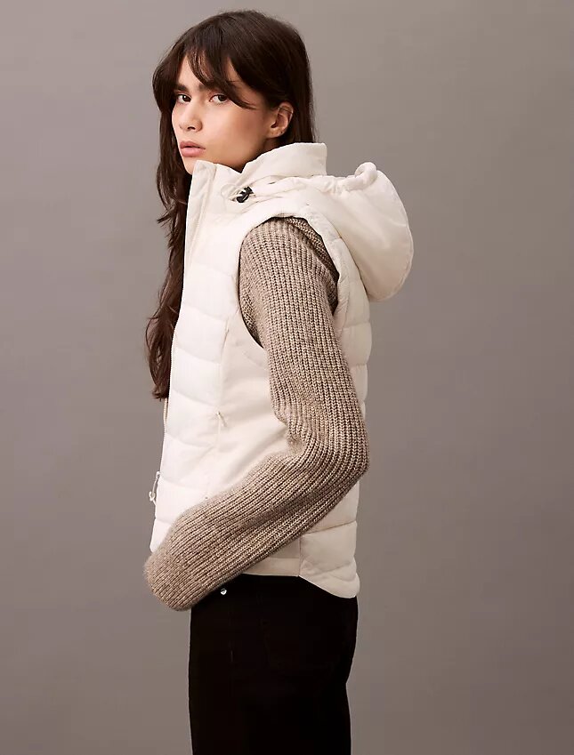 Chaleco acolchado de nailon Chaleco acolchado de nailon