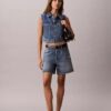 Chaleco sin mangas de Denim Chaleco sin mangas de Denim