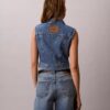 Chaleco sin mangas de Denim Chaleco sin mangas de Denim