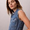 Chaleco sin mangas de Denim Chaleco sin mangas de Denim